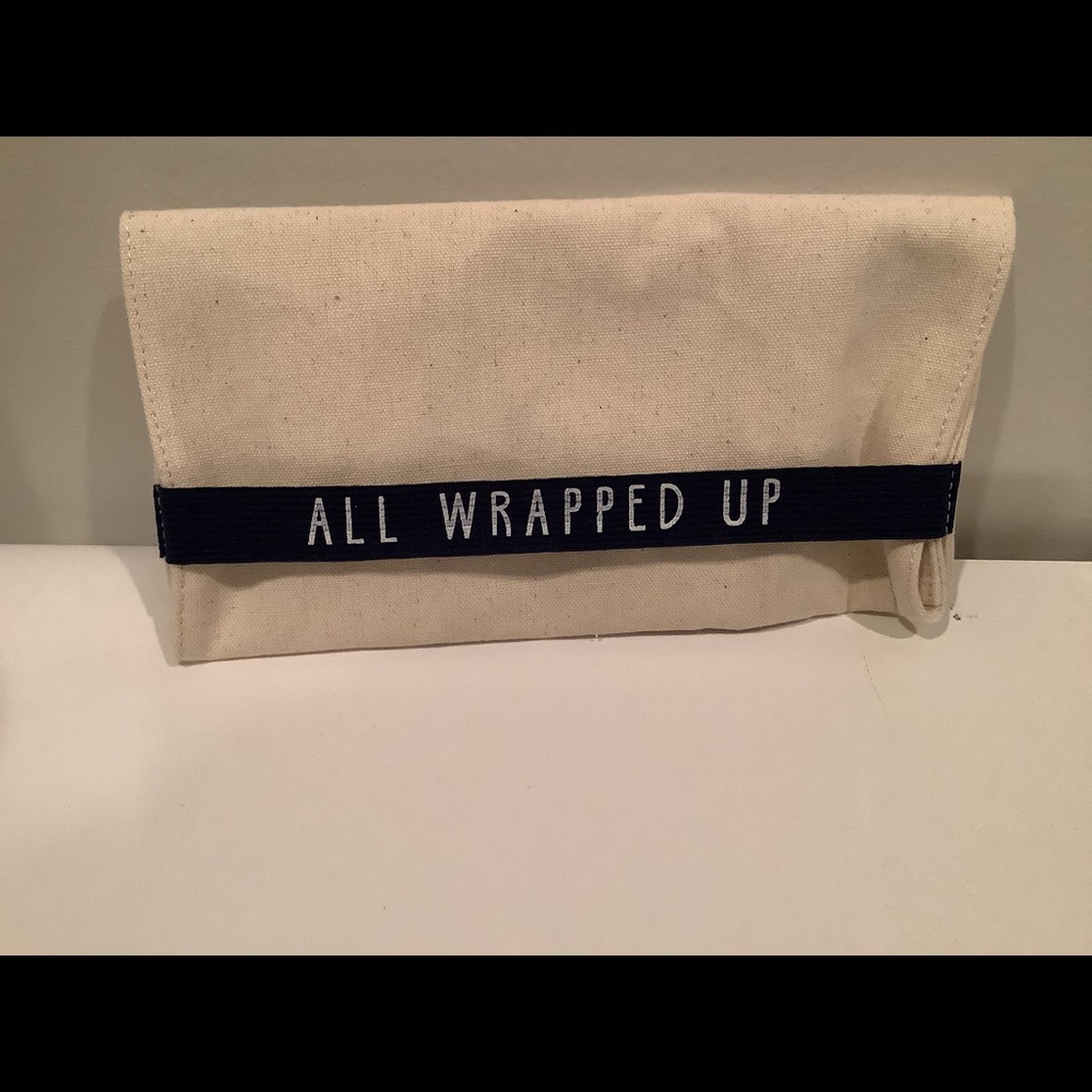 Canvas electronic travel organizer